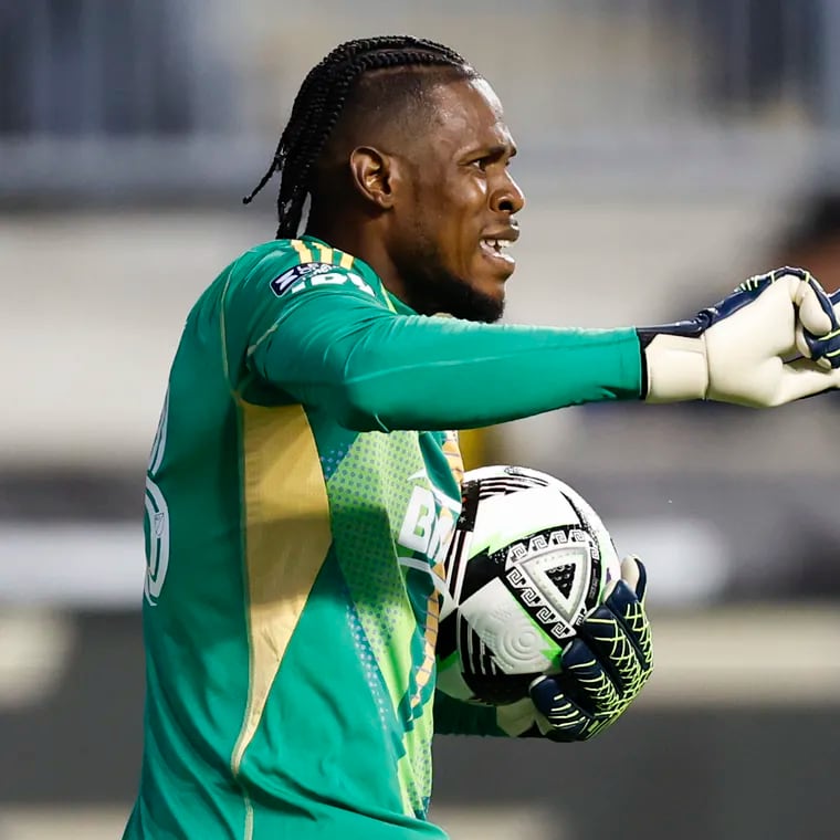 Union goalkeeper Andre Blake likely will miss a second straight game with the groin injury he suffered playing for Jamaica earlier this month.