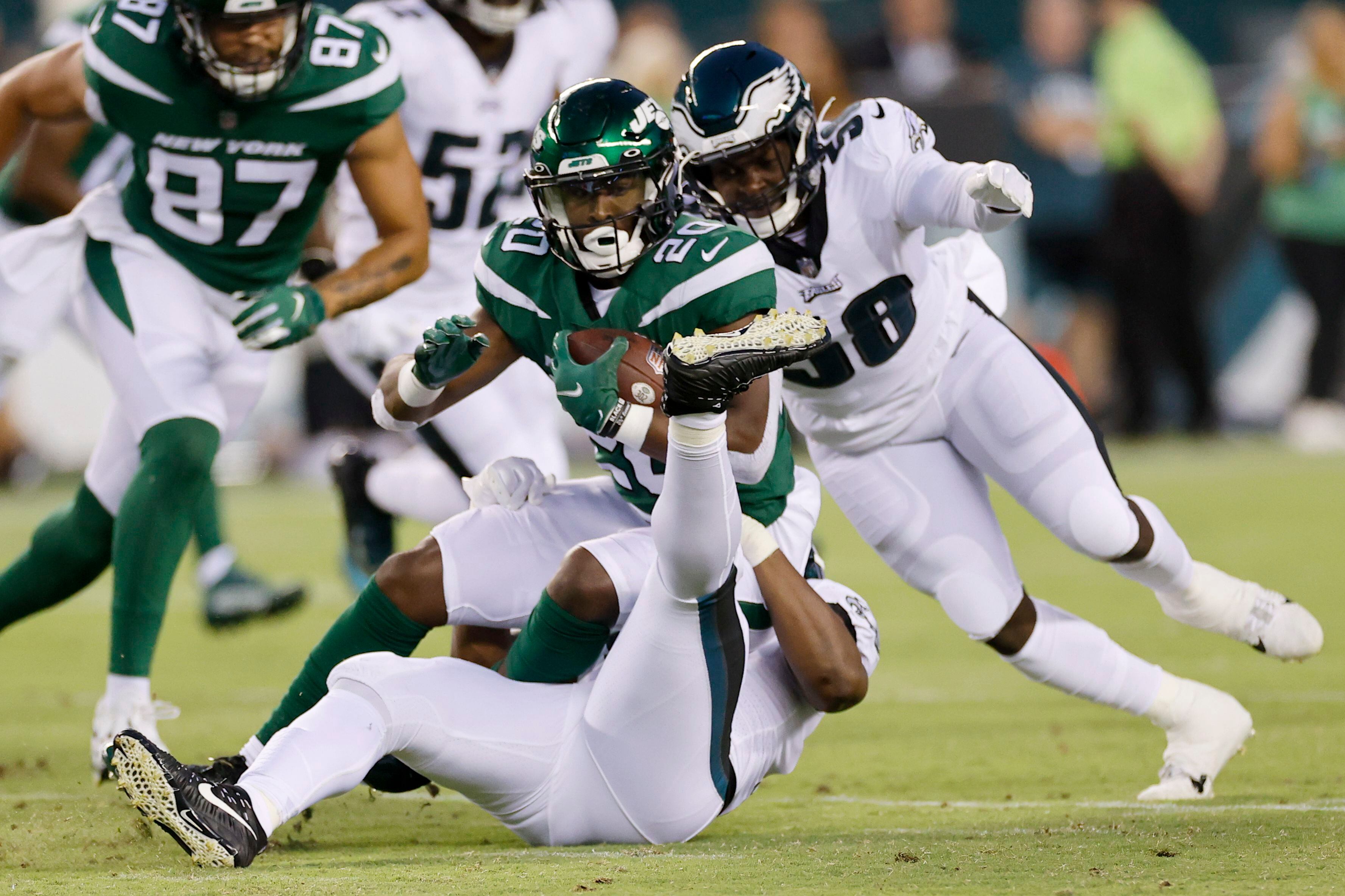 Sunday Night Football on NBC on X: The Philadelphia Eagles have never lost  to the New York Jets. Since their first meeting in 1973, they're 11-0-0.  #NFL  / X