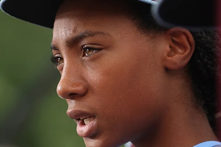 A day in the life of Mo'ne Davis, reluctant cover girl