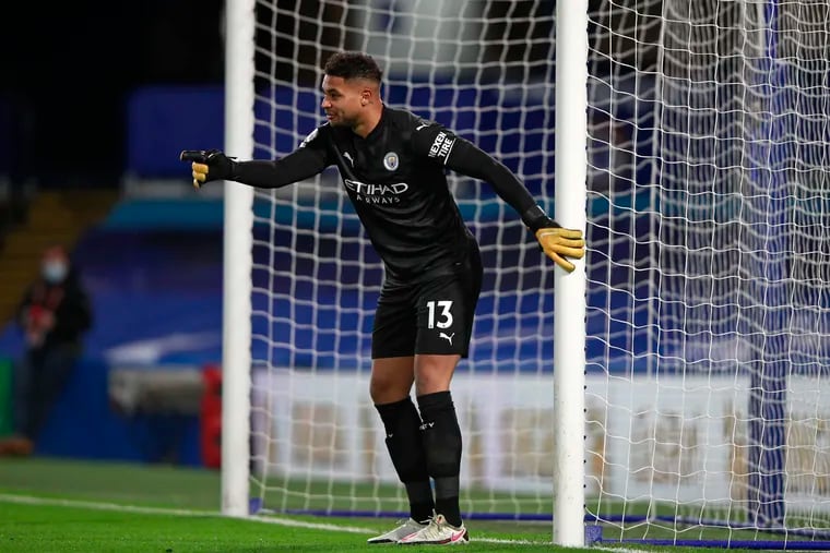 Downingtown's Zack Steffen made his English Premier League debut in Manchester City's 3-1 win over Chelsea on Sunday.