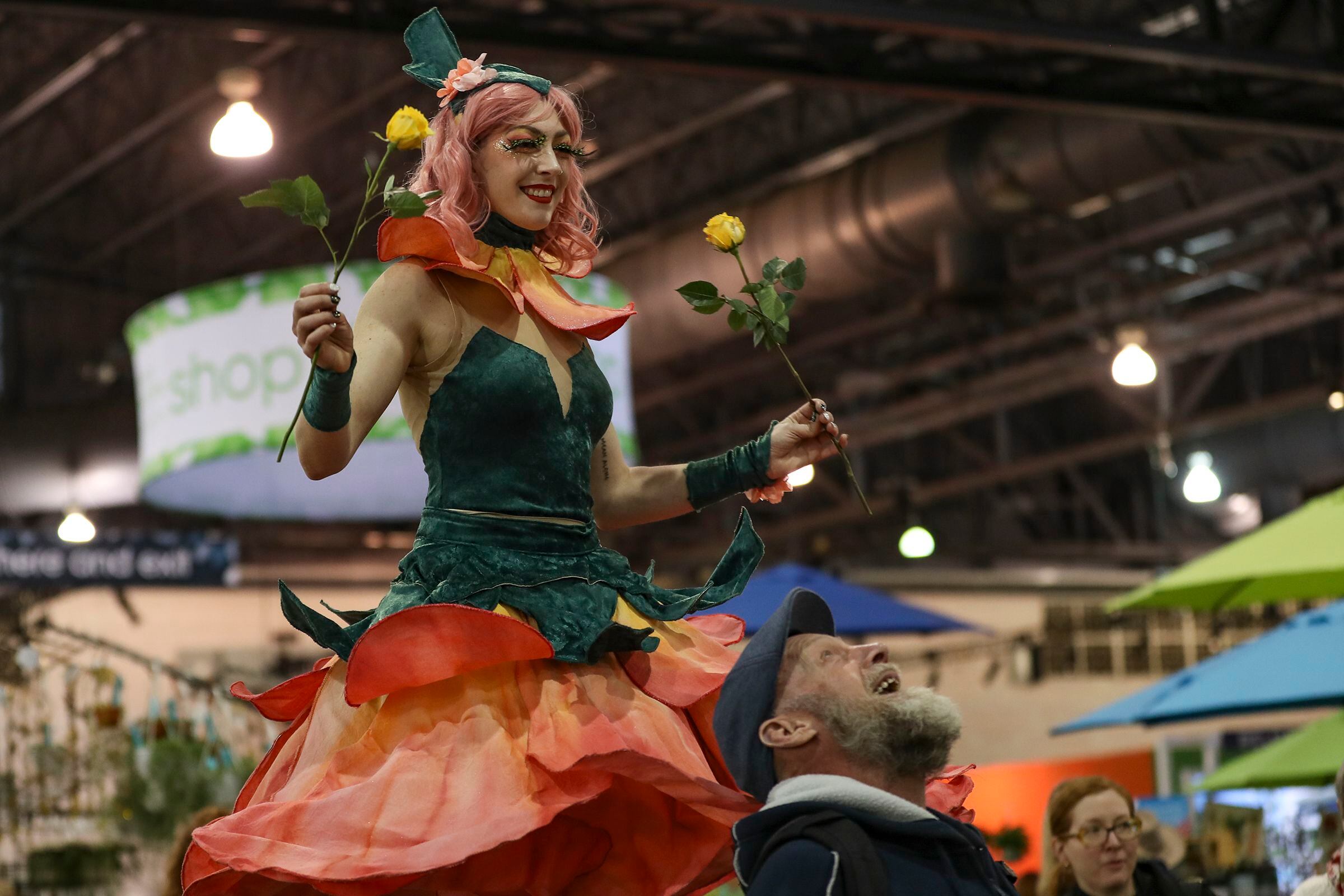 Crowds flock to Philadelphia Flower Show, shrug off coronavirus