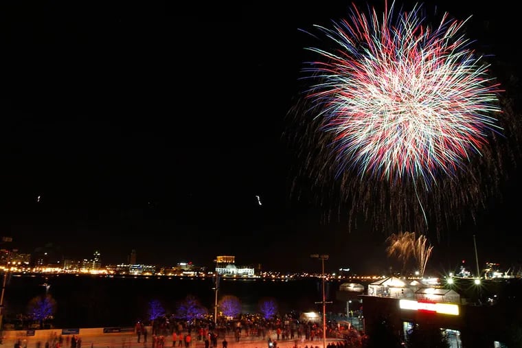 Catch this year's fireworks at 6 p.m. and midnight at Penn's Landing and along the Delaware River.