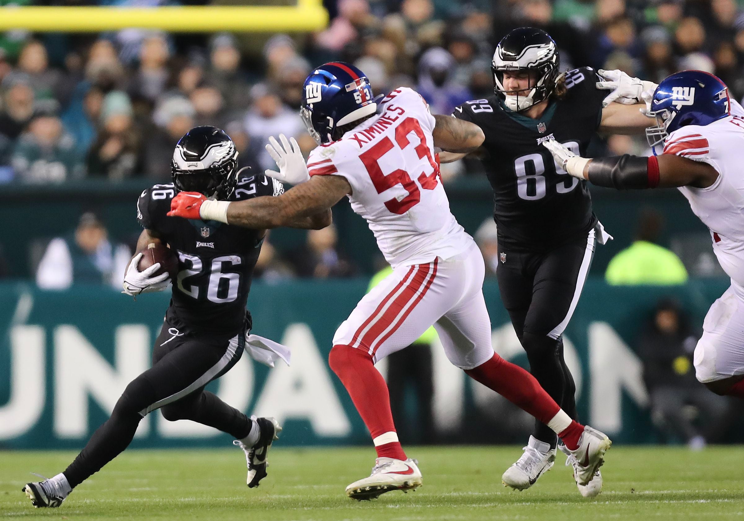 Eagles clinch NFC's top seed vs. Giants backups while Cowboys lay egg in  season finale loss