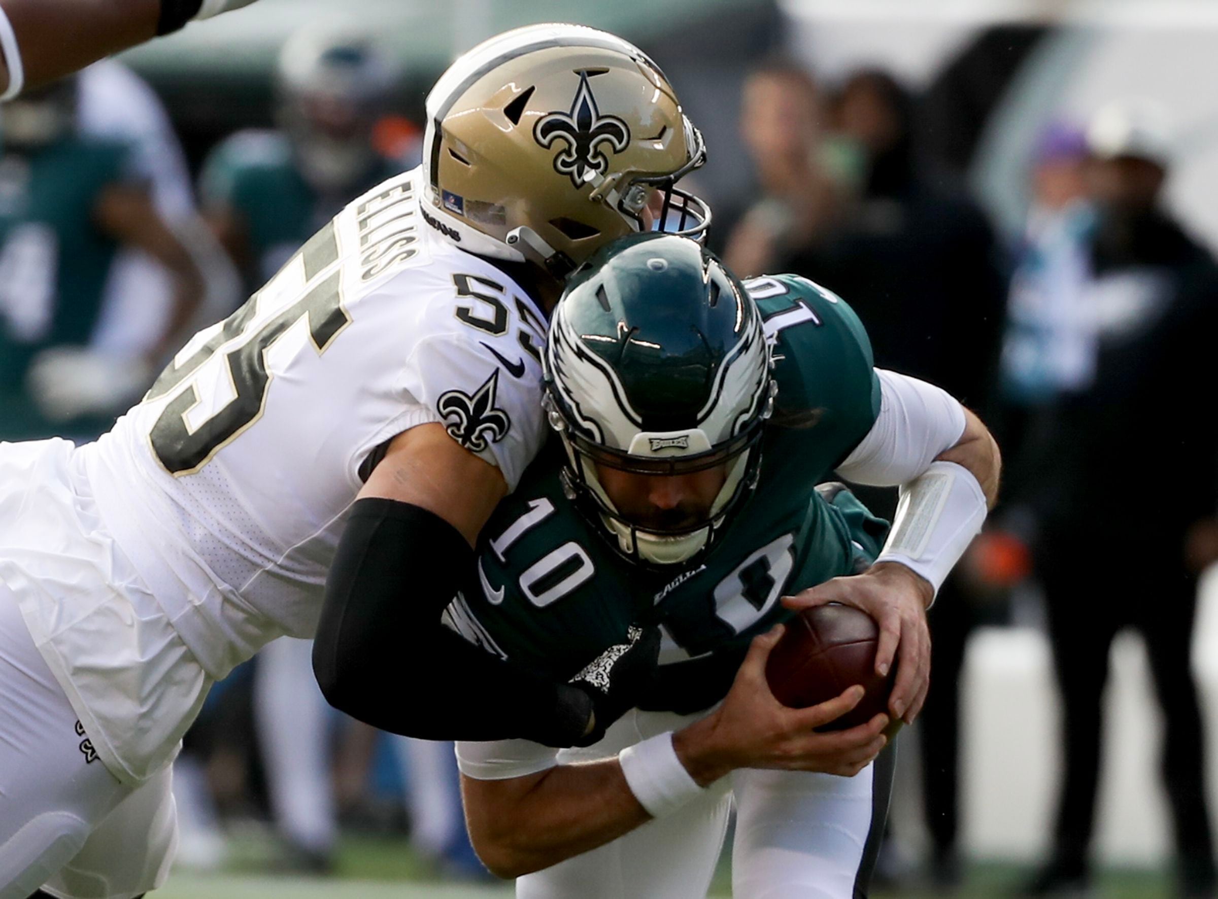 Eagles-Saints Week 17 inactives, with analysis