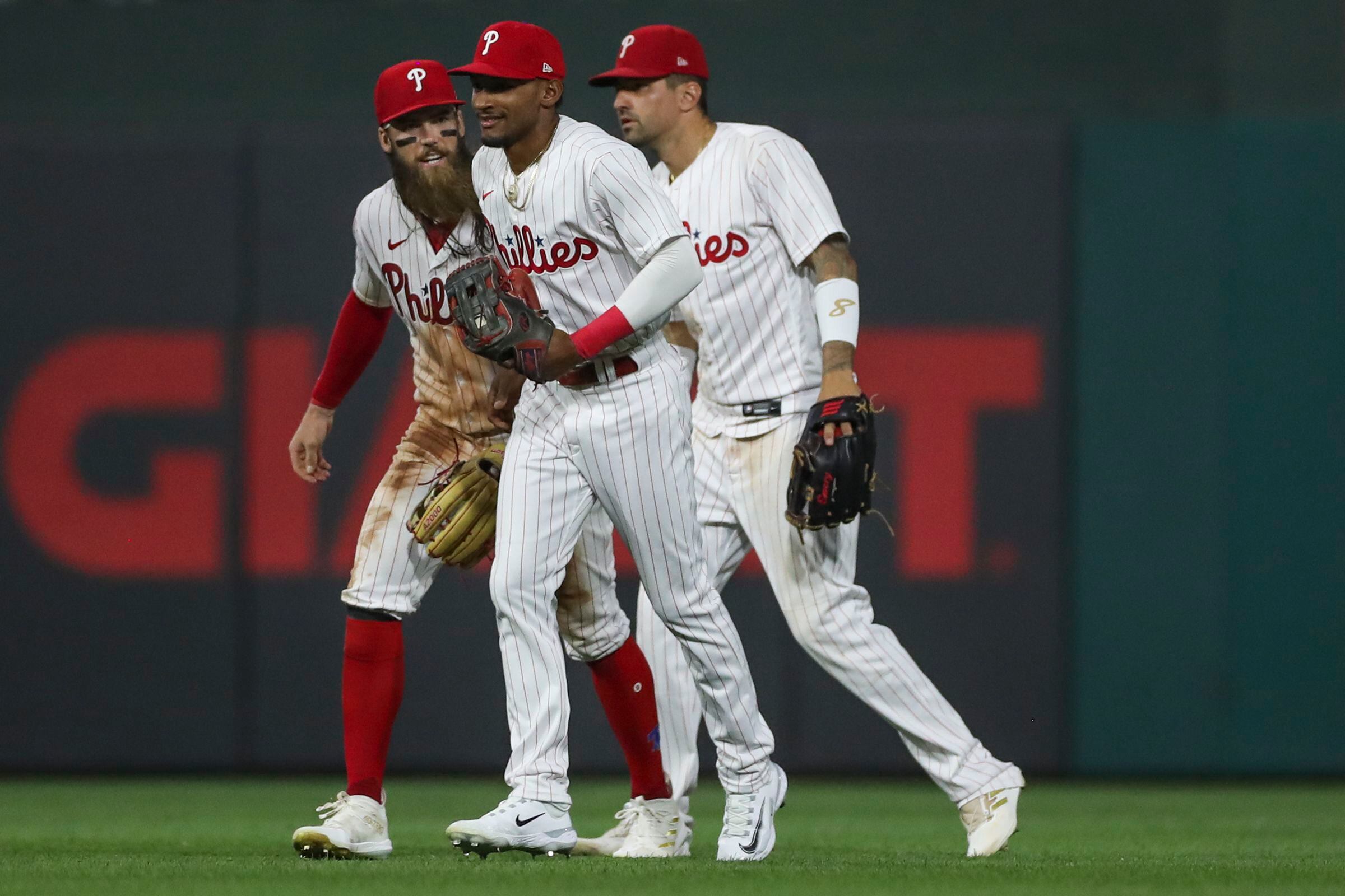 Nola, Schwarber help the Phillies beat the Brewers 4-3 for their 4th  straight victory - ABC News