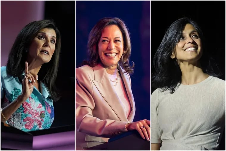 Women of Indian descent who are playing key roles in presidential politics — including former U.N. Ambassador Nikki Haley, Vice President Kamala Harris, and Usha Vance — embody the spirit of the American dream, Priya E. Mammen writes.