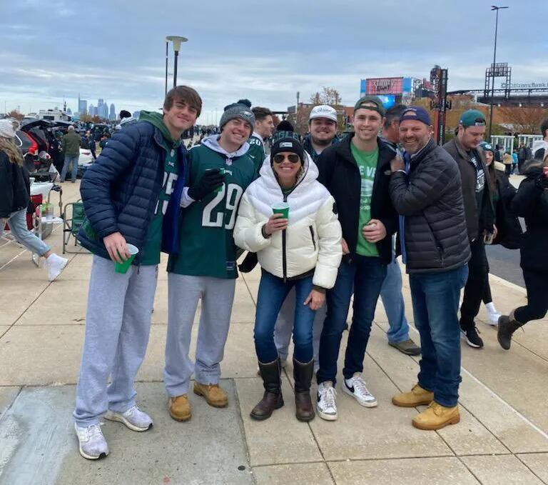 Everything we know about Mary Kate from Delco, aka the new 'First Lady of Eagles  fans