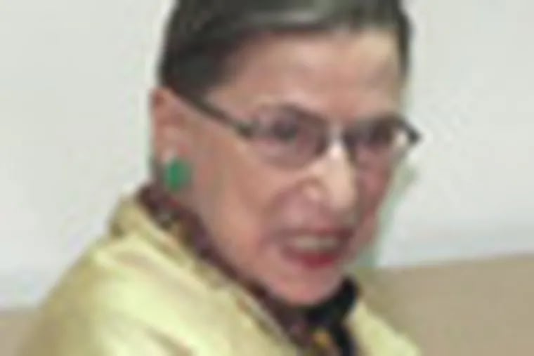 In this image provided by the U.S. Embassy in Cairo, Supreme Court Justice Ruth Bader Ginsburg is seen in Cairo, Egypt on Wednesday, Feb. 1, 2012. Ginsburg is meeting with lawyers, judges, academics and students in two North African countries in which popular uprisings toppled longtime leaders last year. Ginsburg has traveled to Tunisia following a four-day visit to Egypt. Her visits are part of a State Department effort to help the transition to democracy in both countries. (AP Photo/U.S. Embassy Egypt)