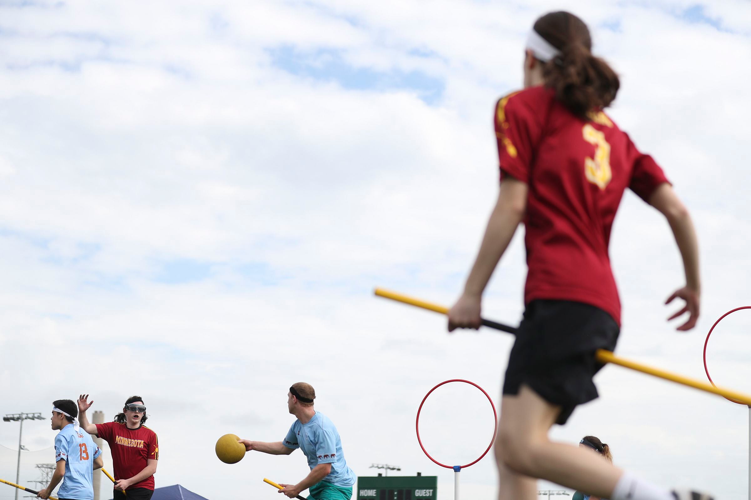 Quadball, the sport formerly known as quidditch, comes to Conshy