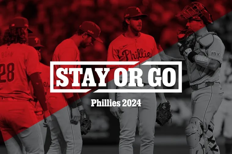 Which Phillies Should Stay or Go? Swipe and Decide