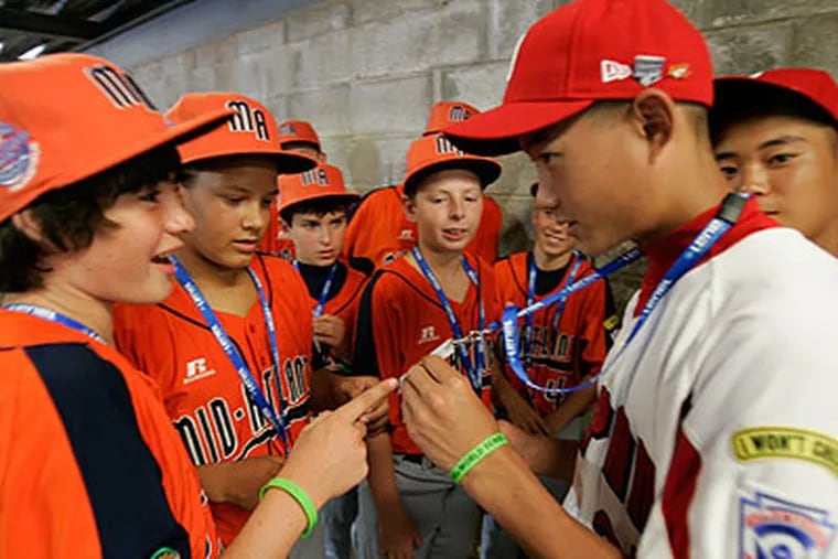 Toms River's own champions soak up the feeling at the Little League World  Series