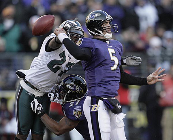 Did Eagles QB Nick Foles' market change after Ravens dealt Joe Flacco to  Broncos? 