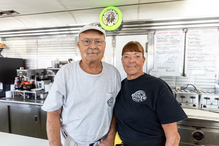 Bill and Debbie Smith, who met in the sixth grade, have operated Mustache Bill's Diner in Barnegat Light, N.J., for more than 50 years.