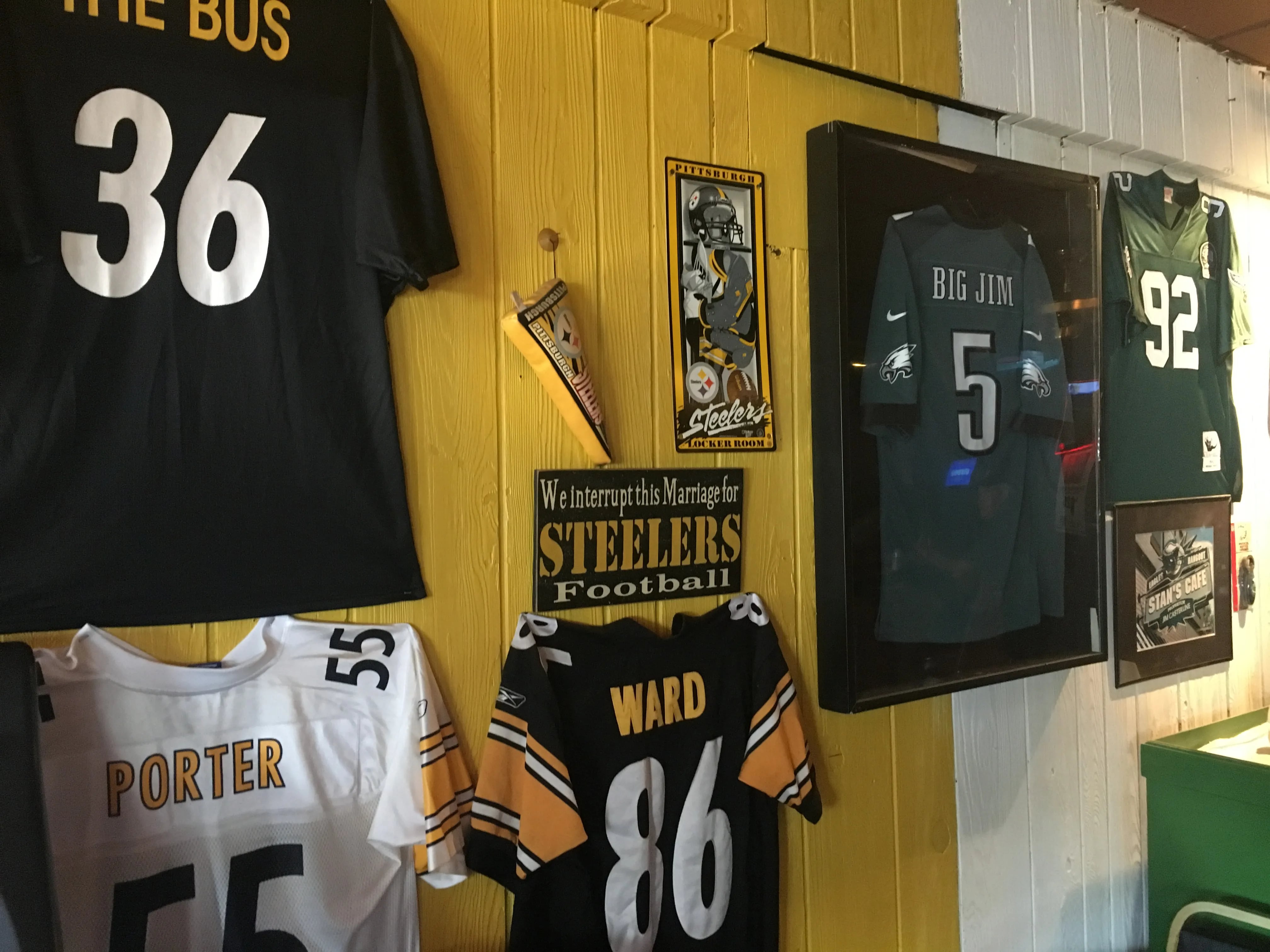 Pennsylvania is Steelers Country and that's annoying