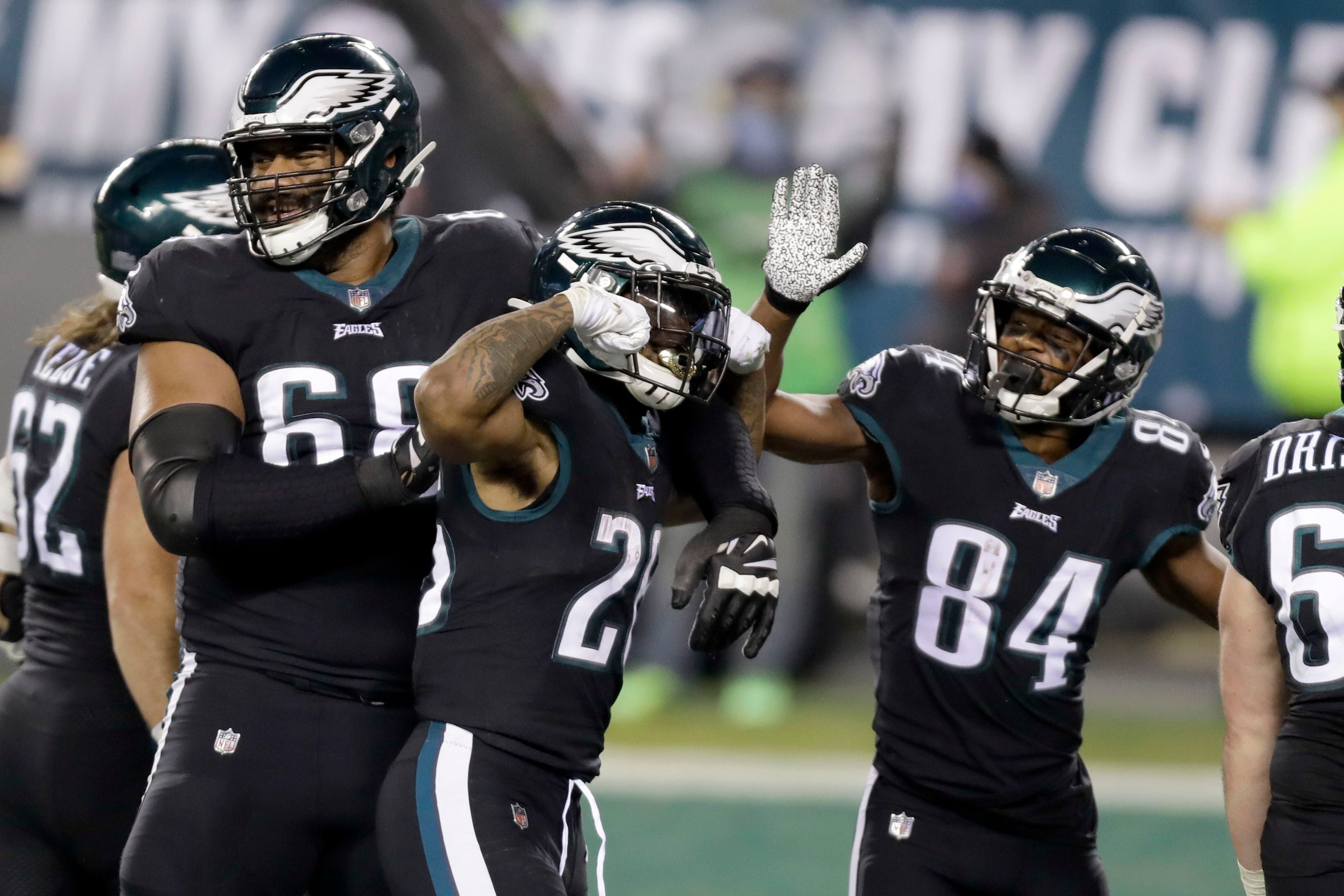 Miles Sanders awakens Eagles running game against Saints, the NFL's top  defense