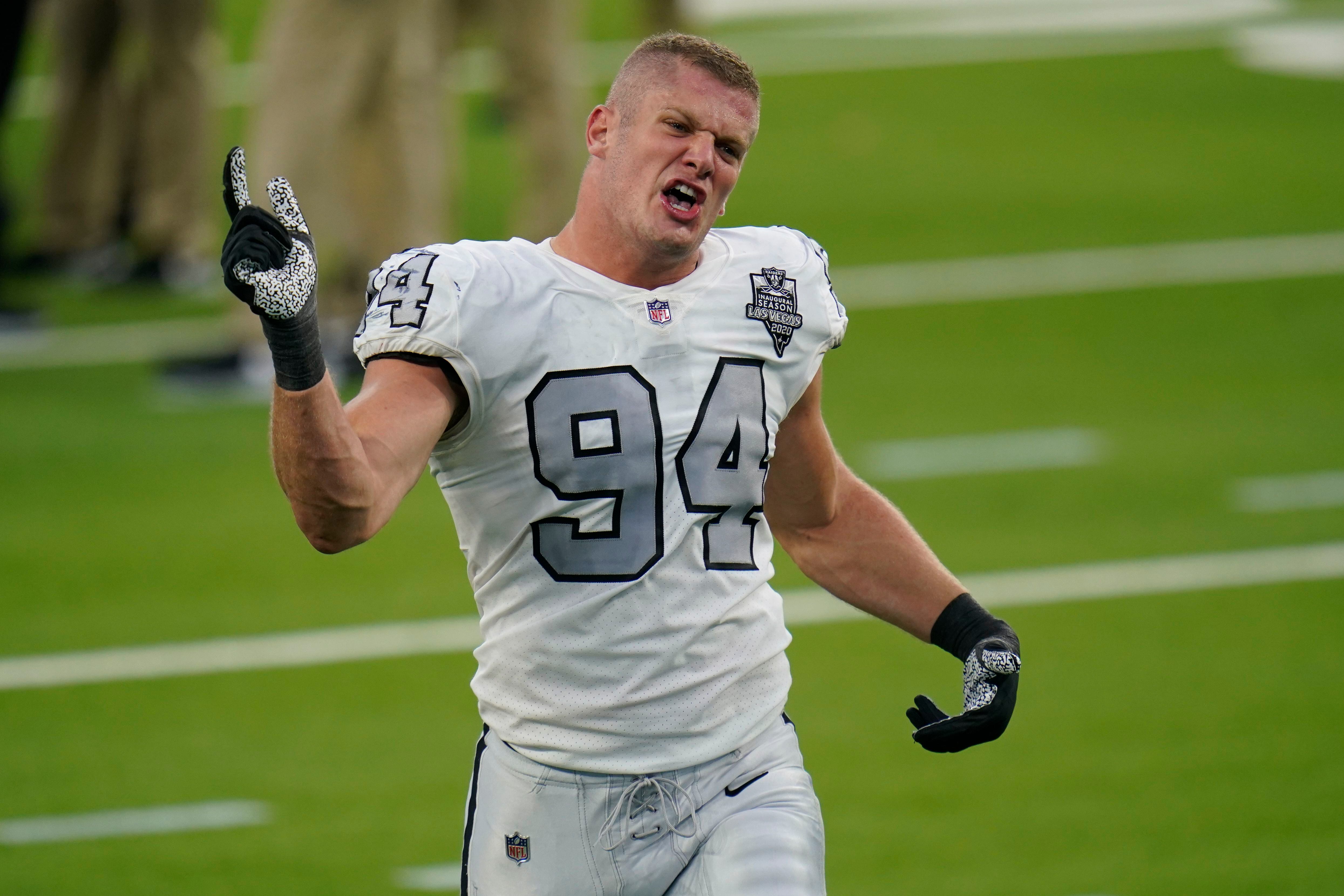 Carl Nassib is first openly gay active NFL player, from Las Vegas Raiders,  Penn State, Malvern Prep