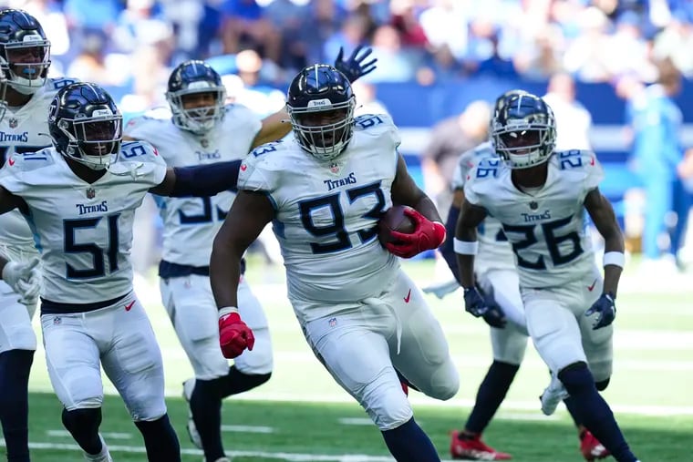 Philadelphia's Teair Tart returns home with Tennessee Titans to face the  Eagles
