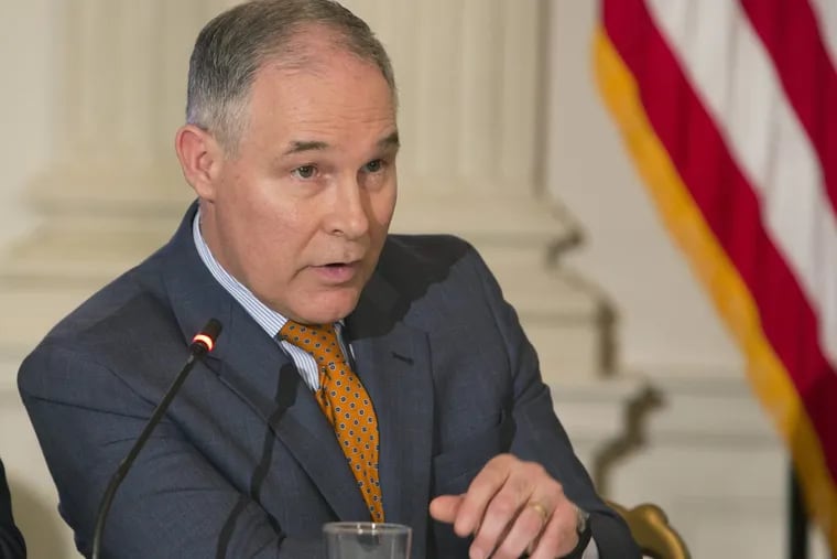 Environmental Protection Agency Administrator Scott Pruitt