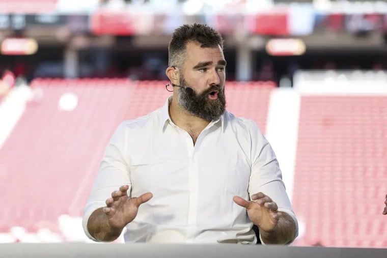 Former Eagles center Jason Kelce will be back in Philly tonight as part of ESPN's pregame coverage of "Monday Night Football."