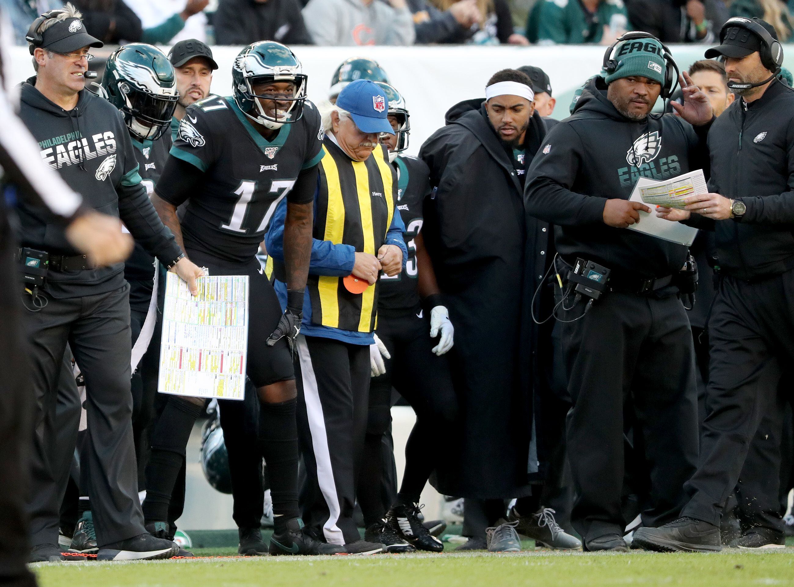 Alshon Jeffery: Philadelphia Eagles wide receiver place on injured