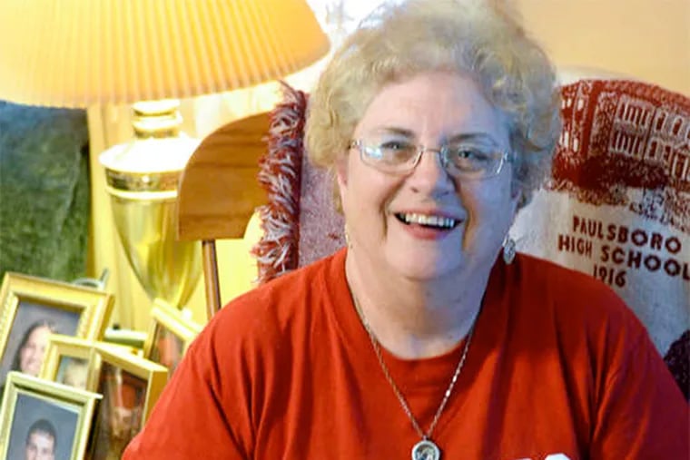 Red Raiders red and white figures prominently in Irma Stevenson's life.