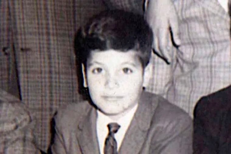 Frank DiPinto in 7th grade at Our lady of Ponpeii School in North Philly (Courtesy Frank DiPinto)