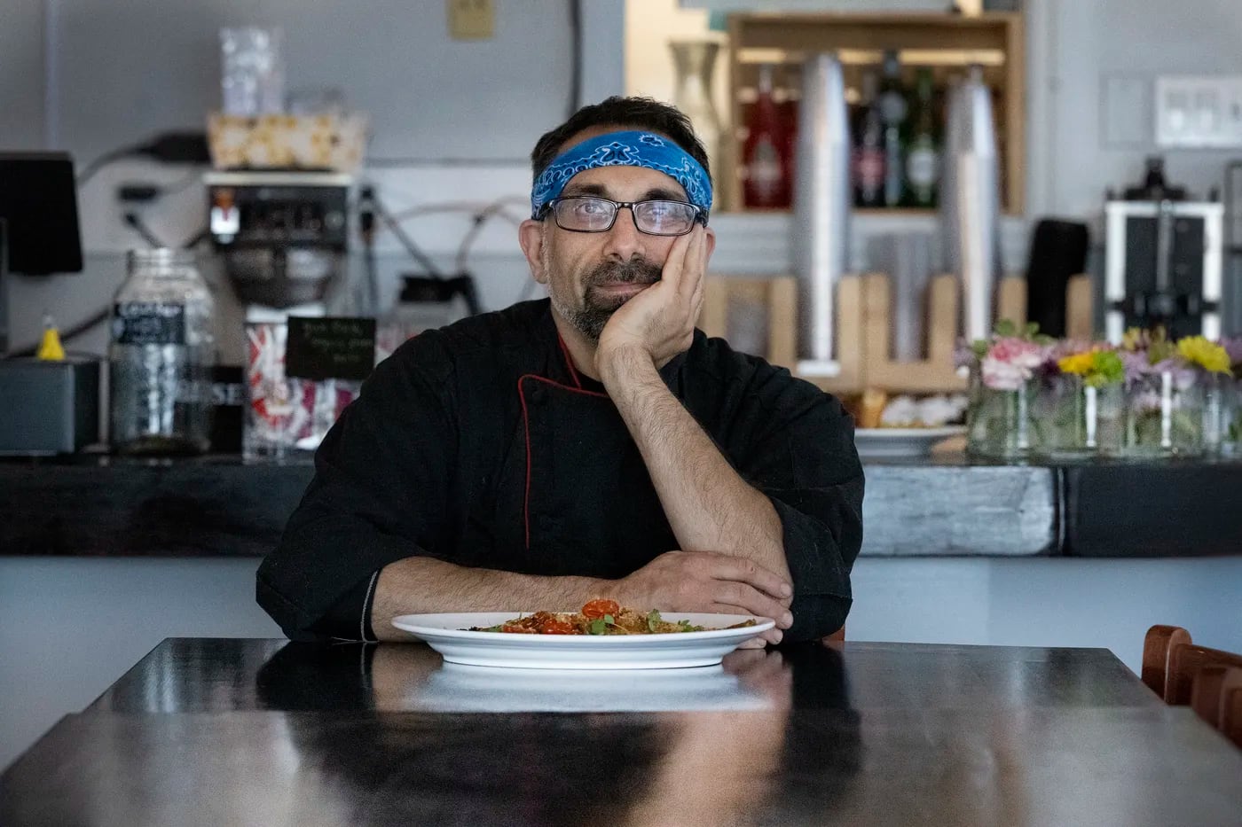 Chef Salvatore Giambrone is cooking Italian-themed dishes with gusto at Queen Bean Bistro.