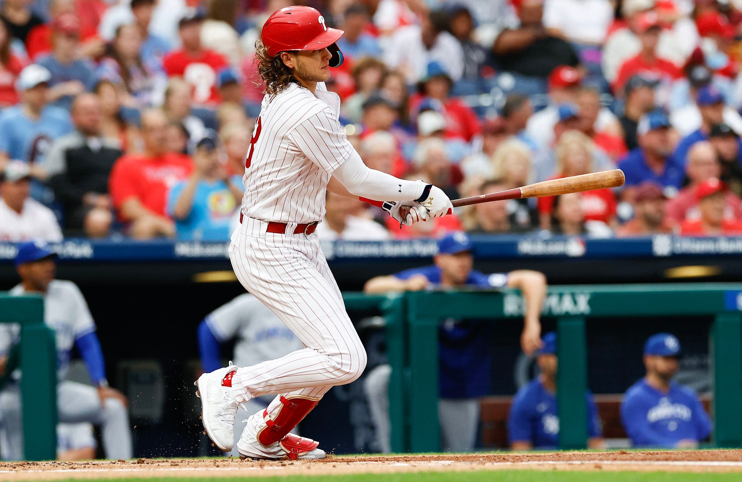 Highlight] Trea Turner gets a standing ovation in his first at bat