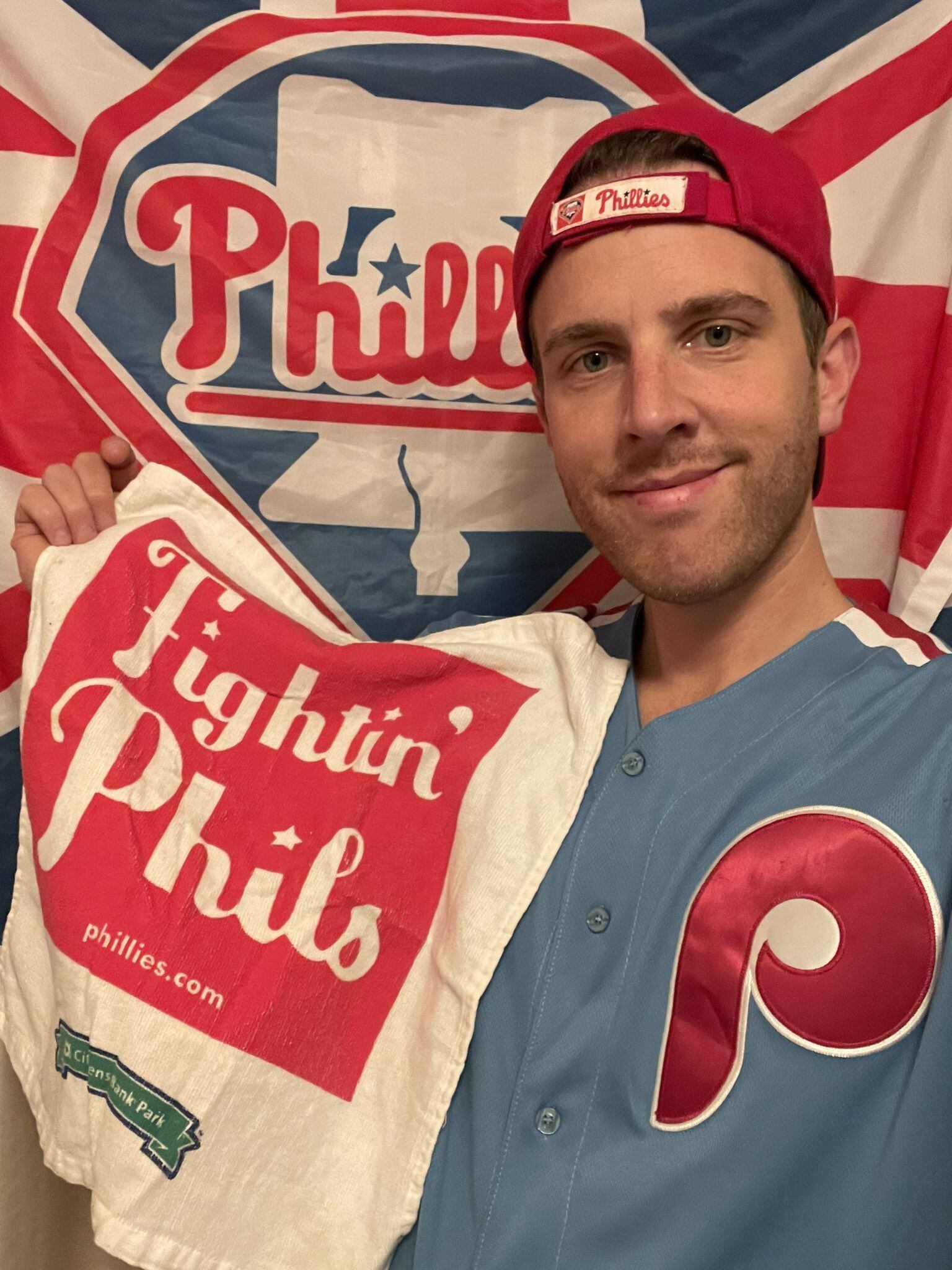 U.K.-based Phillies fan makes postseason pilgrimage