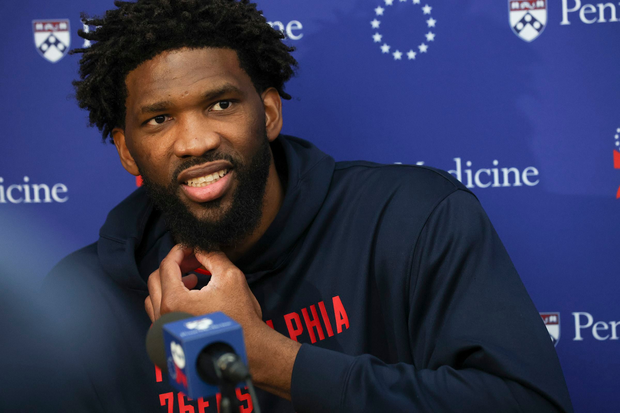 Philadelphia 76ers president optimistic that Embiid will return