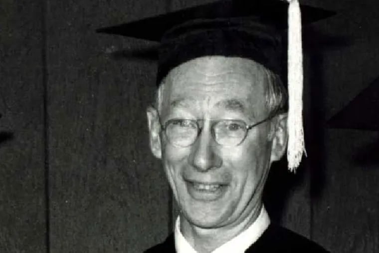 Edmund B. Spaeth, Jr. received his honorary doctor of law degree in 1982 from Villanova University.