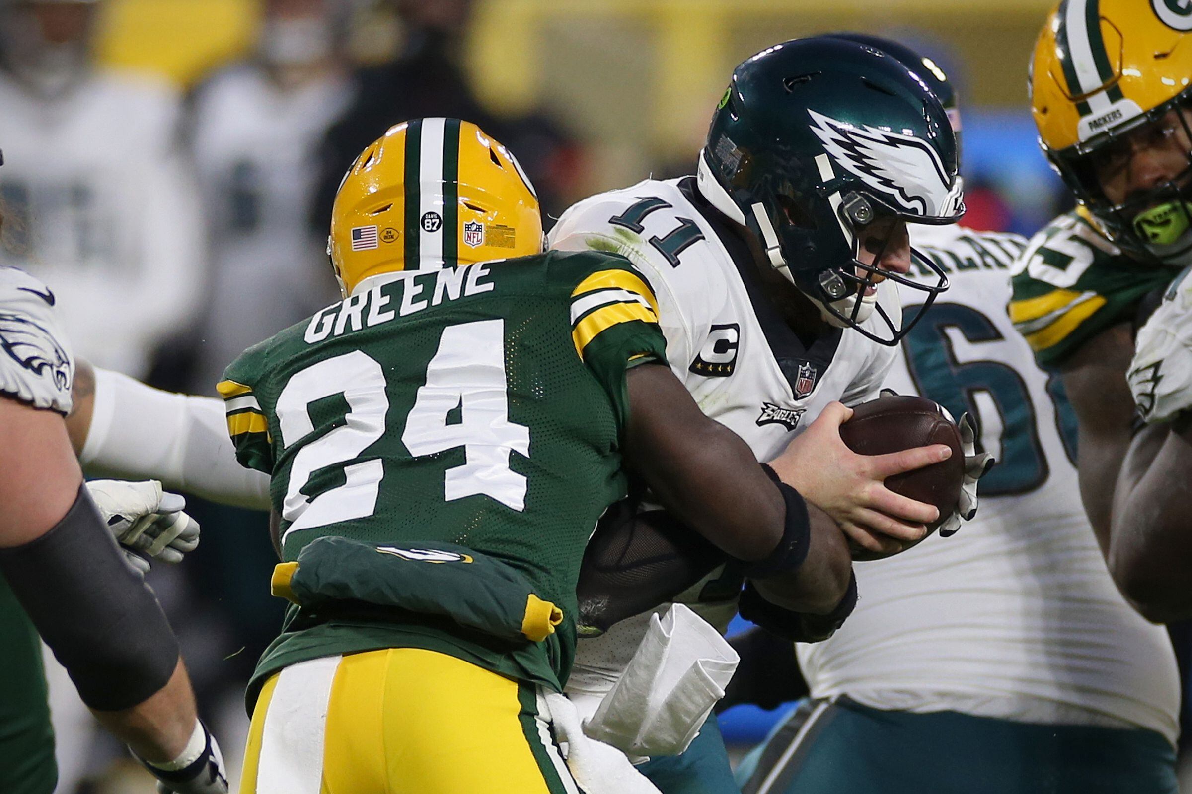 Packers Top Plays of 2020, #4: Aaron Jones races 77 yards to put away the  Eagles - Acme Packing Company