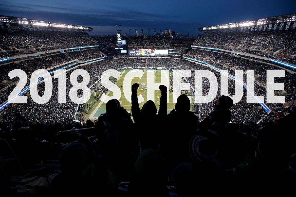 Philadelphia Eagles on X: You can keep the #Eagles 2018 schedule