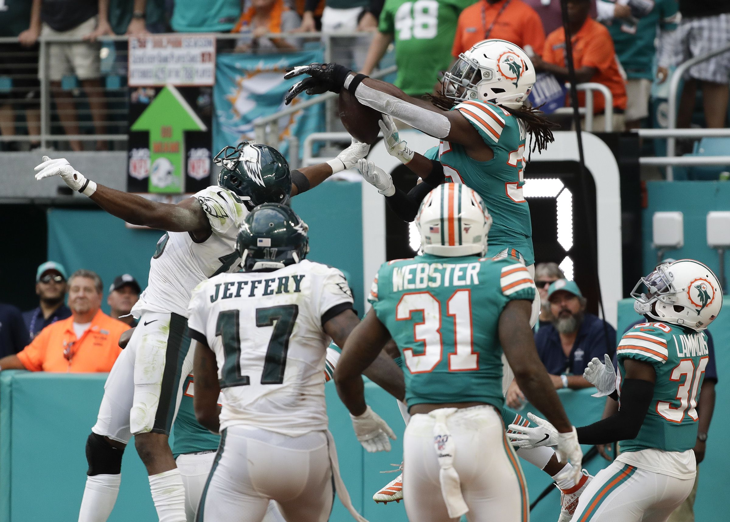 No defense dooms Eagles in loss to Miami Dolphins, and other takeaways