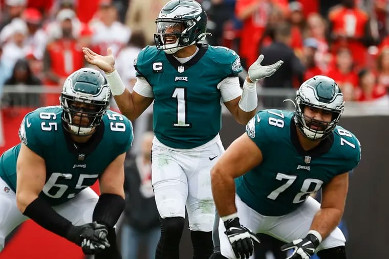 Jalen Hurts and Jalen Reagor took steps back as the Eagles got