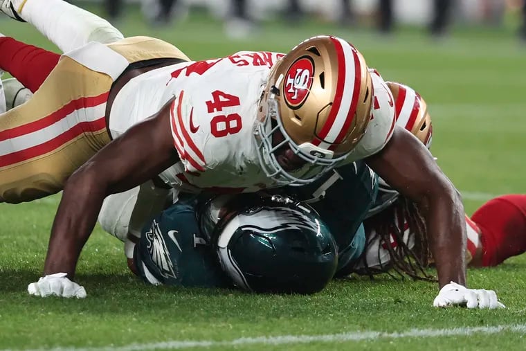 Eagles-49ers analysis: Birds crushed, 42-19, as the NFC's top spot is back  in play