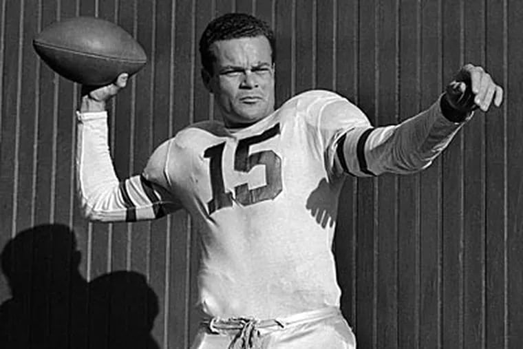 Steve Van Buren captured the NFL rushing title four times and retired in 1952 as the league's all-time leading rusher at that point. (AP file photo)