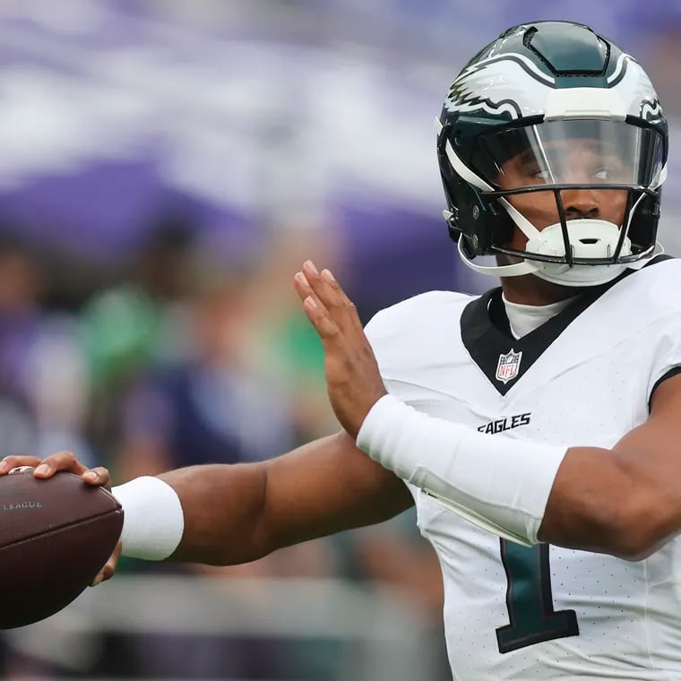 All eyes will be on Jalen Hurts Friday night as he leads the Eagles against the Green Bay Packers at Corinthians Arena in São Paulo, Brazil on Peacock.