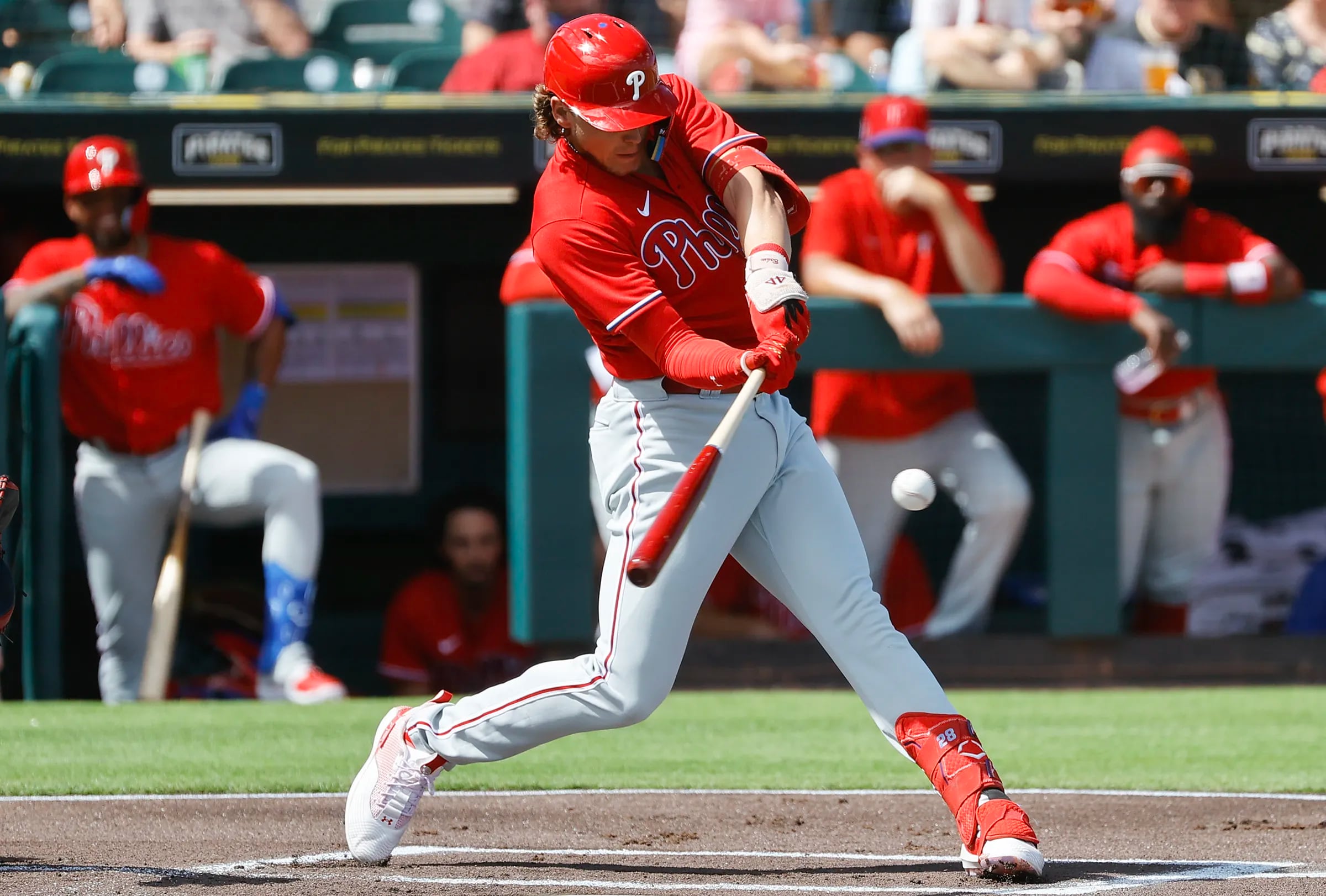 Photos from the Phillies spring training game win over the Pirates