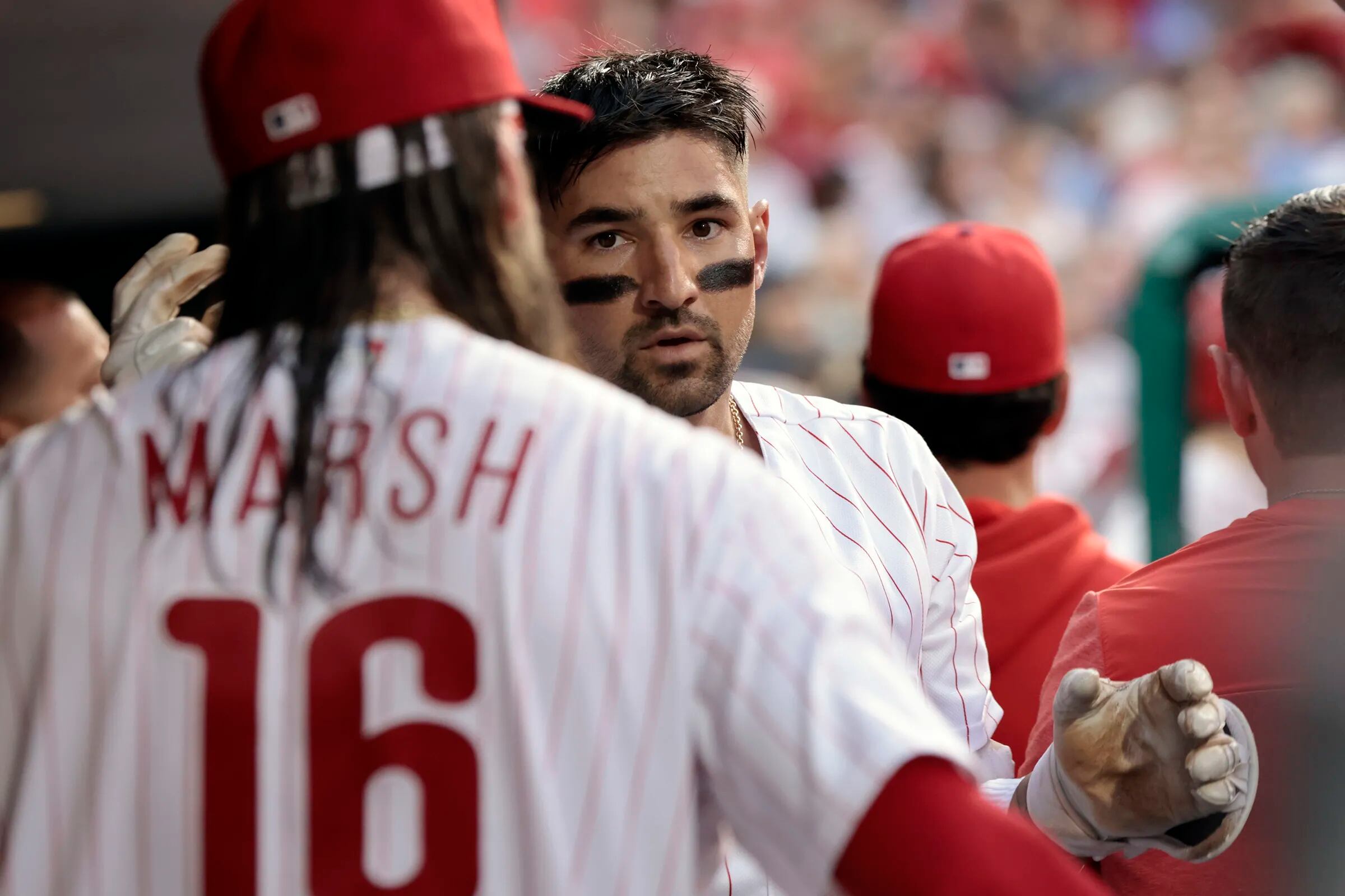 Nick Castellanos hits a home run, but Phillies' other bats are mostly  silent and stifle comeback against Brewers in 5-3 loss