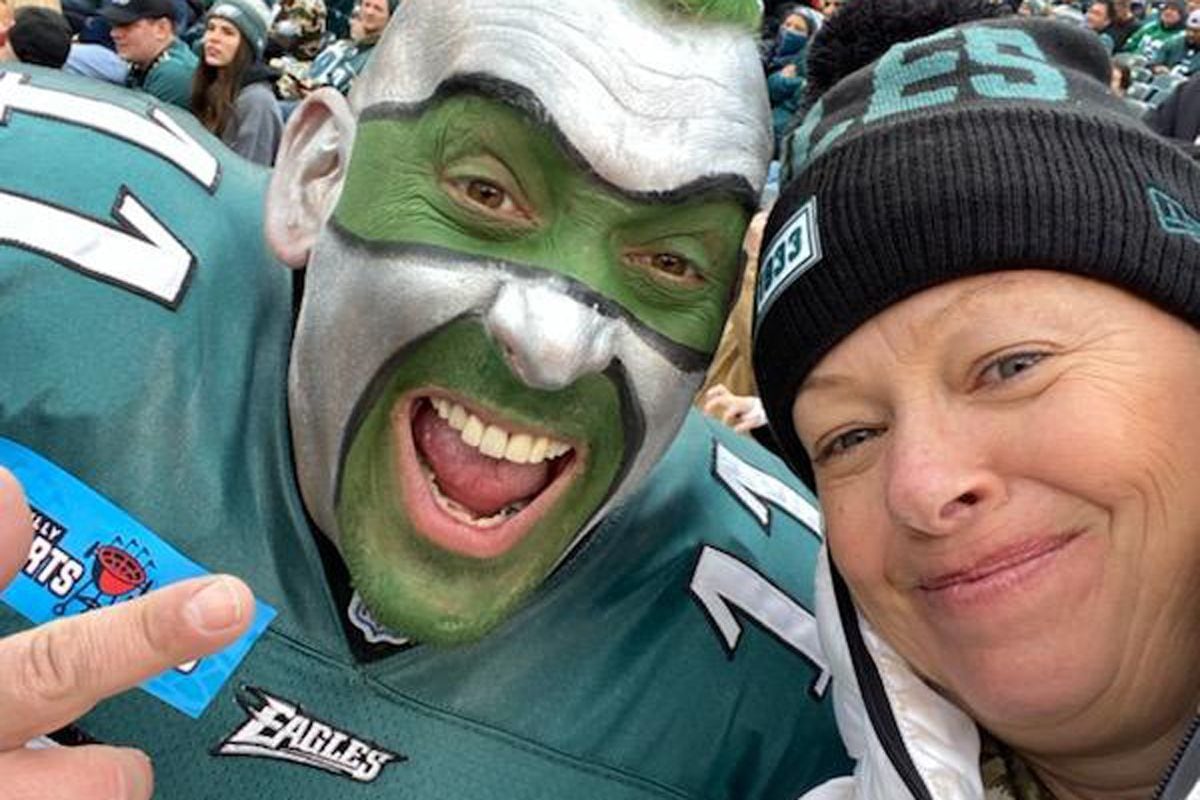 Angry Eagles fan from Delco was the star of the Birds' win over