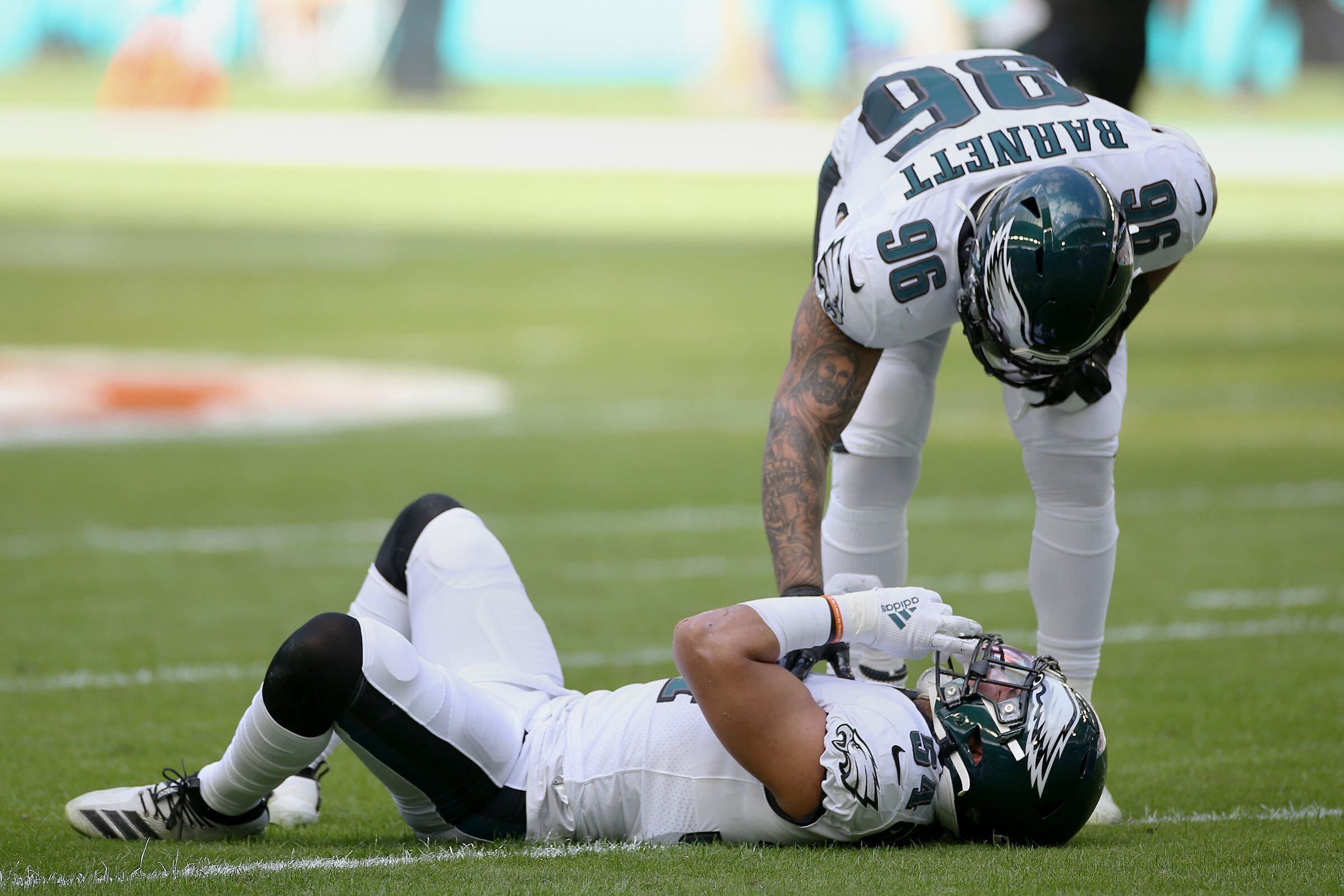 The aftermath of the Kamu Grugier-Hill injury: What it means for the Eagles  and how they can replace him for now - The Athletic