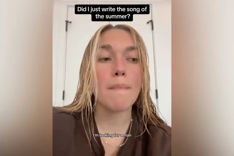 Self-proclaimed "Philly girl" Megan Boni stumbled on the song of the summer when she posted a TikTok on April 30 of a joke song about thirsting for a man in finance. It has since landed her over 41 million views and a distribution deal.
