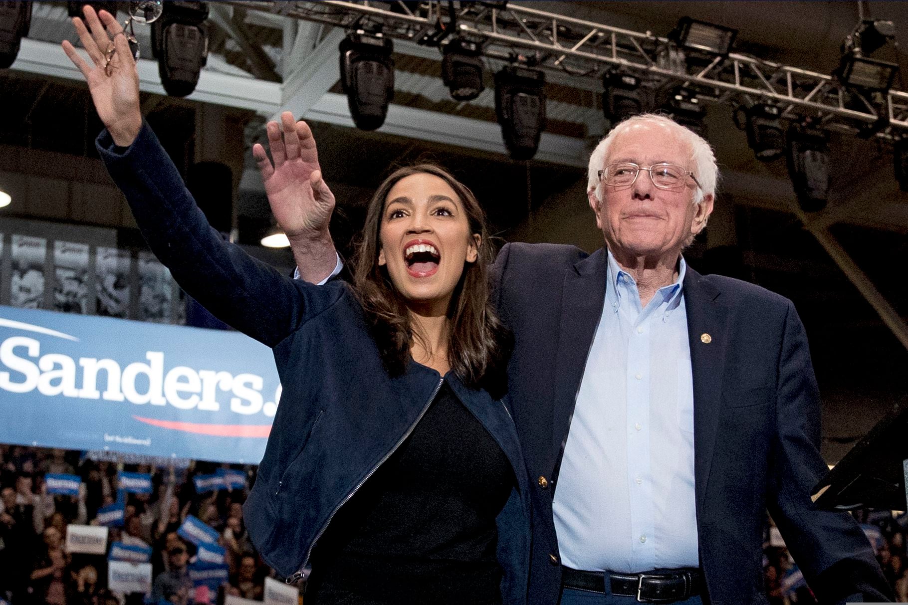 WATCH LIVE: Bernie Sanders holds rally with Alexandria Ocasio-Cortez in New  York City 