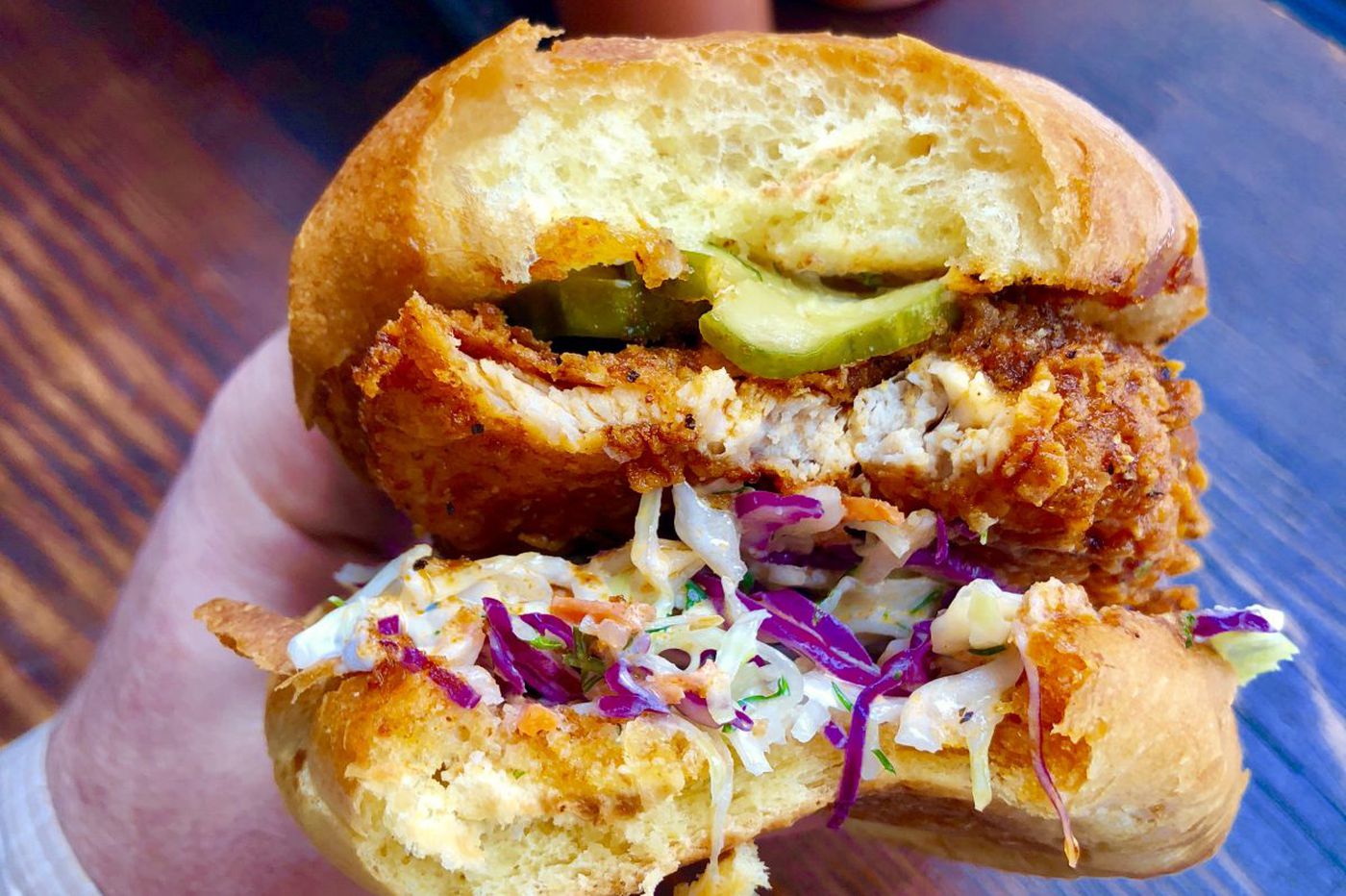 Good taste: Love and Honey's hot chicken sandwich