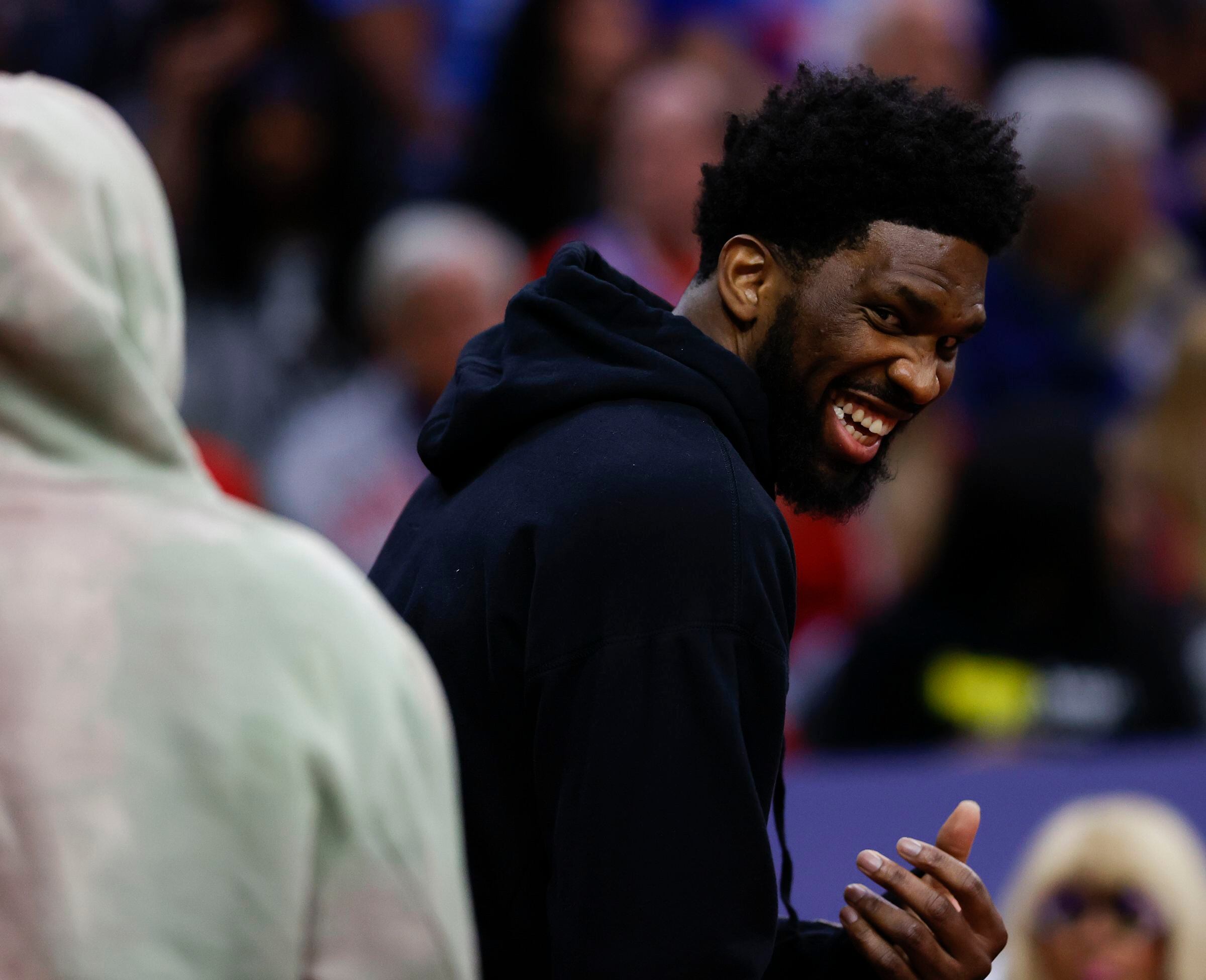 Joel Embiid goes viral at Jewish wedding hora