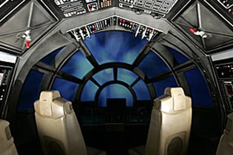 millennium falcon empty cockpit