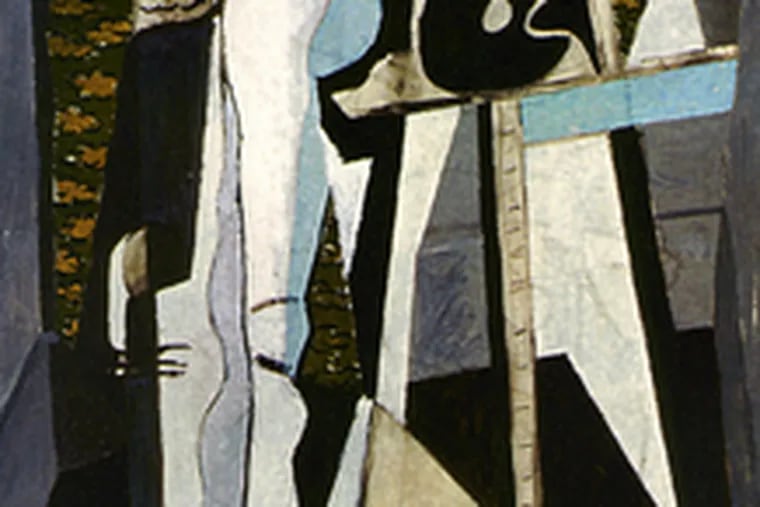 &quot;Still Life (Easel and Dancer&#0039;s Tights),&quot; 1926, oil on canvas, in John Richardson&#0039;s third volume on Picasso, covering 1917-32.