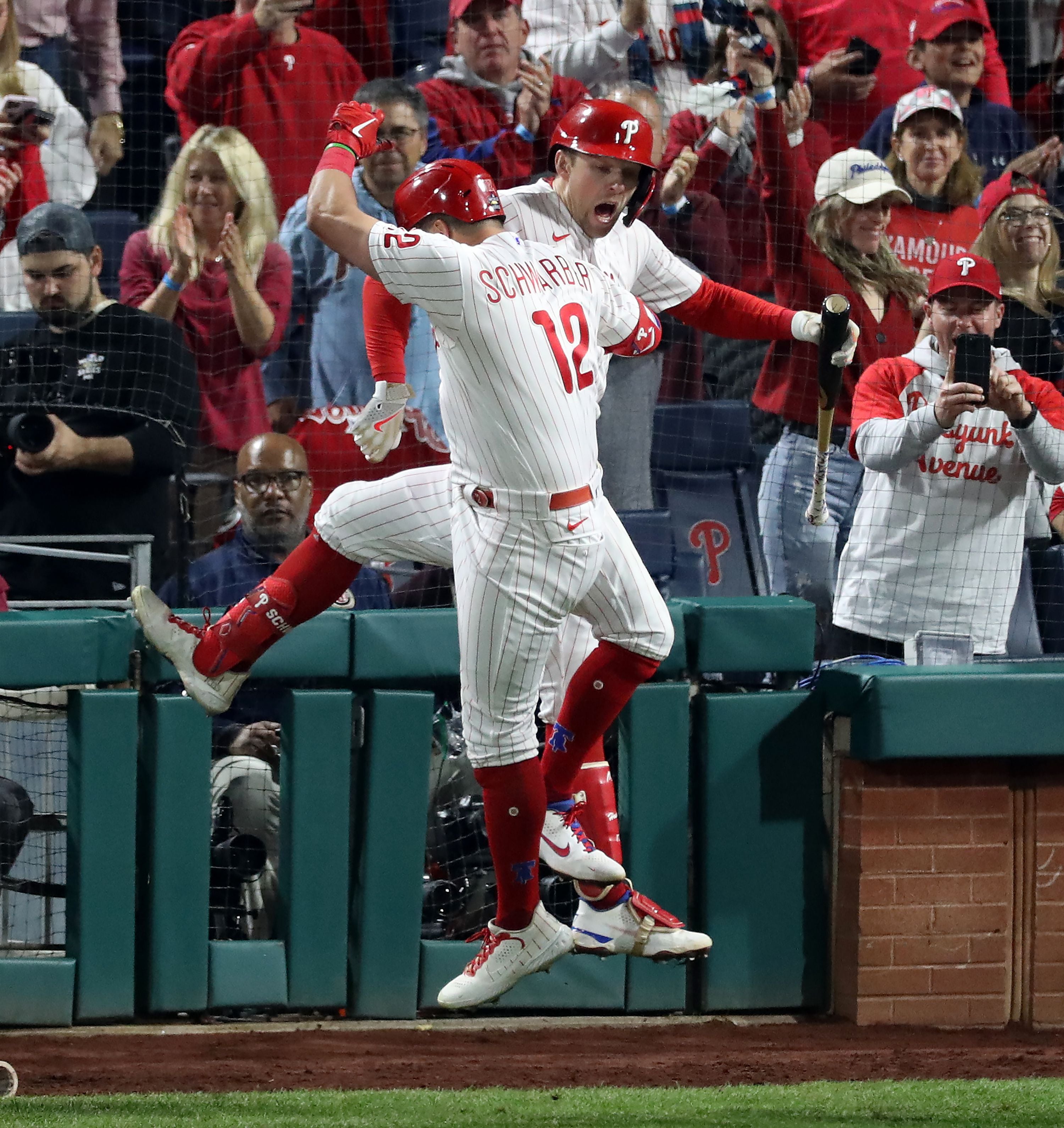 Kyle Schwarber, leadoff hitter outlier, rewards Phillies' faith as