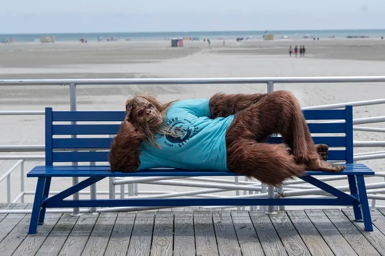 Wildwood’s Seasquatch is one of the new attractions for beachgoers at the boardwalk and around town.